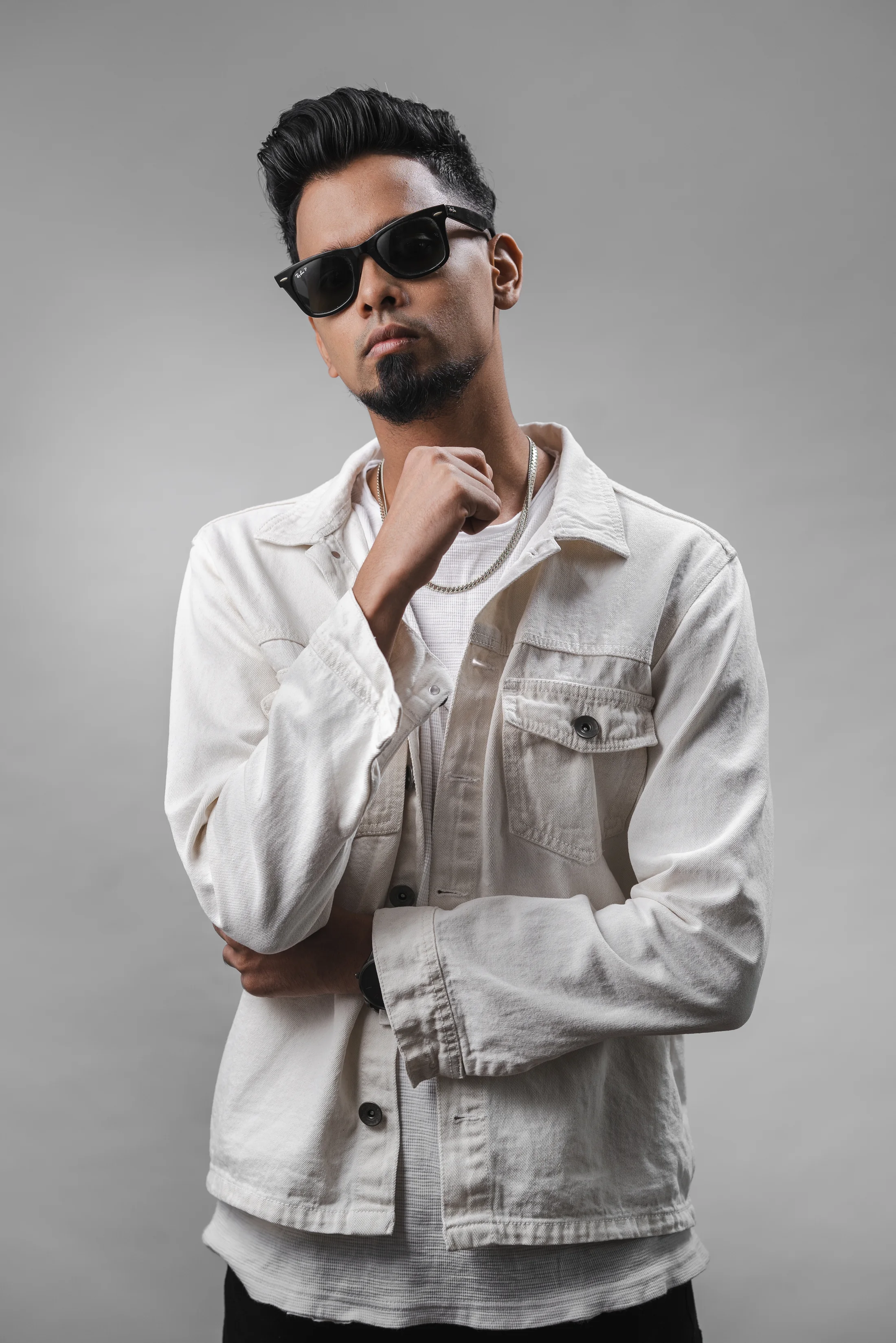 Skeletron studio portrait